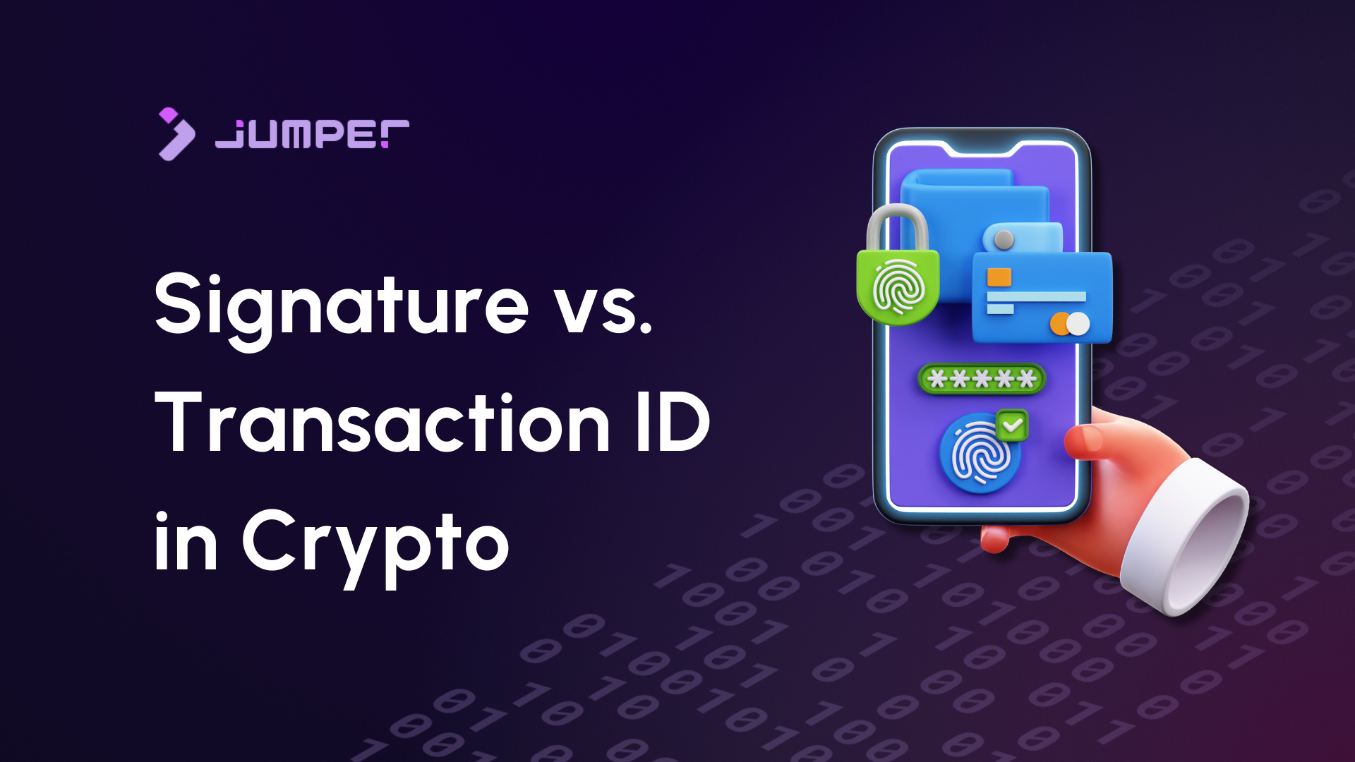Jumper Learn | Is a Signature the Same as a Transaction I...